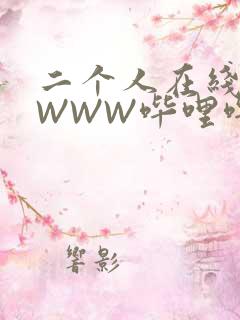二个人在线观看WWW哔哩哔哩