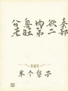 公息肉欲秦芸雨老旺第二部