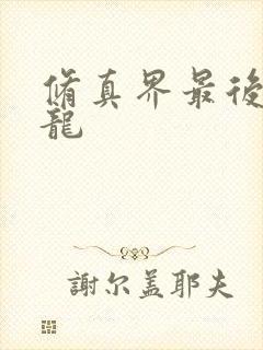 修真界最后一条龙
