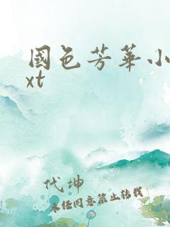 国色芳华小说txt