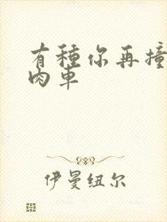 有种你再撞一下肉车