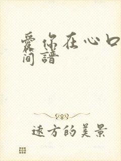爱你在心口难开简谱
