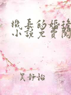 机长的婚后日常小说免费阅读