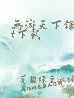 无游天下录txt下载