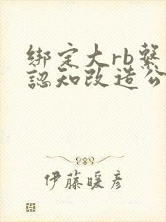 绑定大rb系统认知改造公车