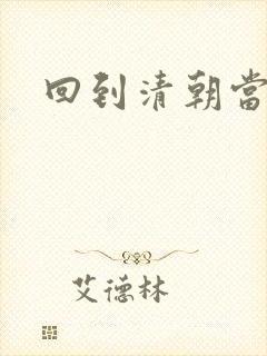 回到清朝当王爷