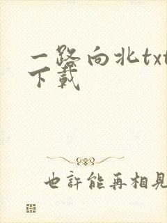 一路向北txt下载