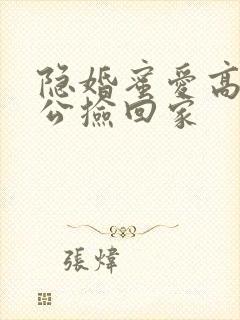 隐婚蜜爱高冷老公捡回家