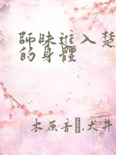 师昧进入楚晚宁的身体