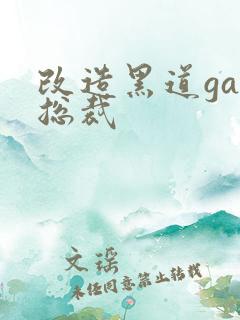 改造黑道gay总裁