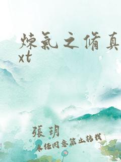 炼气之修真者txt