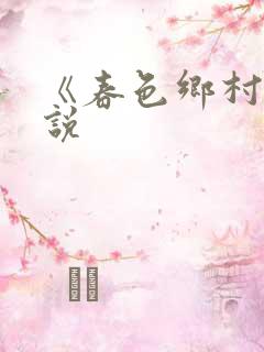 《春色乡村》小说