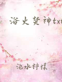 浴火焚神txt
