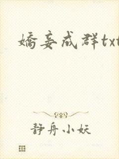 娇妾成群txt