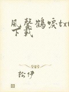 风声鹤唳txt下载