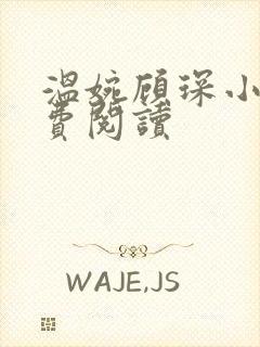 温婉顾琛小说免费阅读