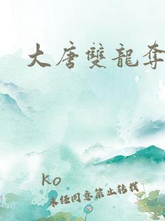 大唐双龙夺艳记