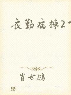 夜勤病栋2下载