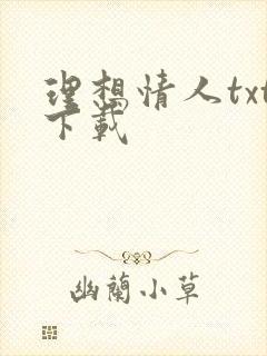 理想情人txt下载