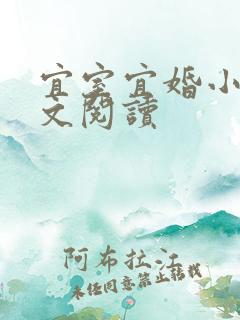 宜室宜婚小说全文阅读