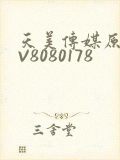 天美传媒原创MV8080178