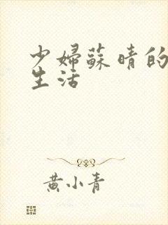 少妇苏晴的性荡生活
