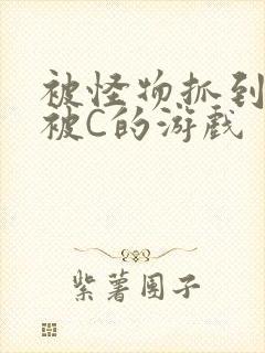 被怪物抓到就会被C的游戏