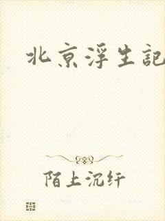 北京浮生记下载