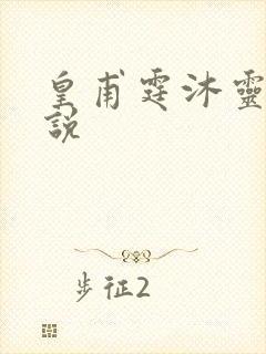 皇甫霆沐灵芸小说