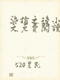 染指之后小说全文免费阅读