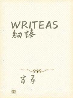 WRITEAS细棒