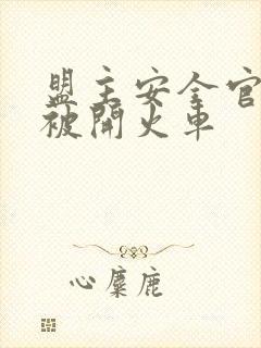 盟主安全官泰国被开火车