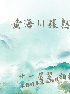 黄海川张然