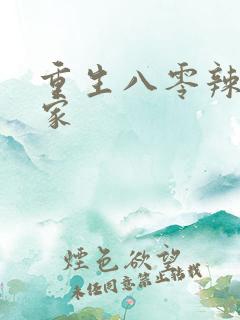 重生八零辣妻当家