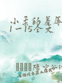 小柔的羞辱日记1一15全文