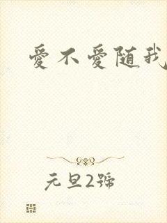 爱不爱随我