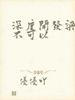 深度开发梁医生不可以