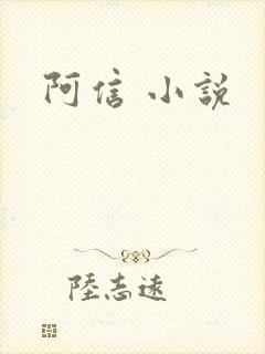 阿信 小说
