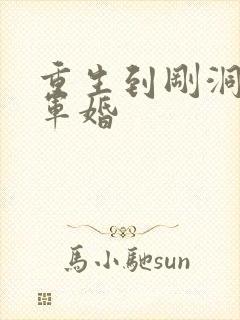 重生到刚洞房的军婚