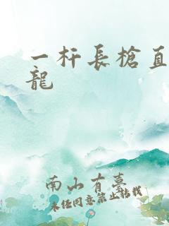 一杆长枪直捣黄龙