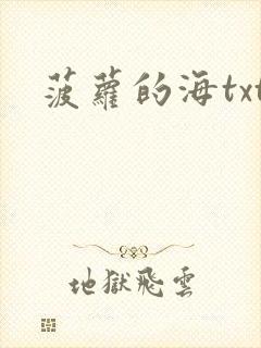 菠萝的海txt