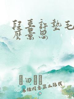 段嘉许垫毛巾什么意思