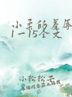 小柔的羞辱日记1一15全文