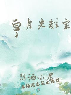 白月光离家出走了