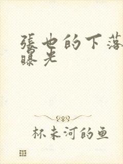 张也的下落终于曝光