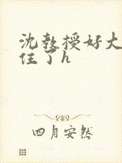 沈教授好大含不住了h