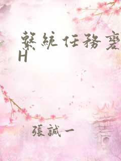 系统任务变美变H