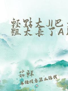 轻点大JI巴太粗太长了A片