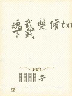 魂武双修txt下载