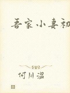 吾家小妻初养成